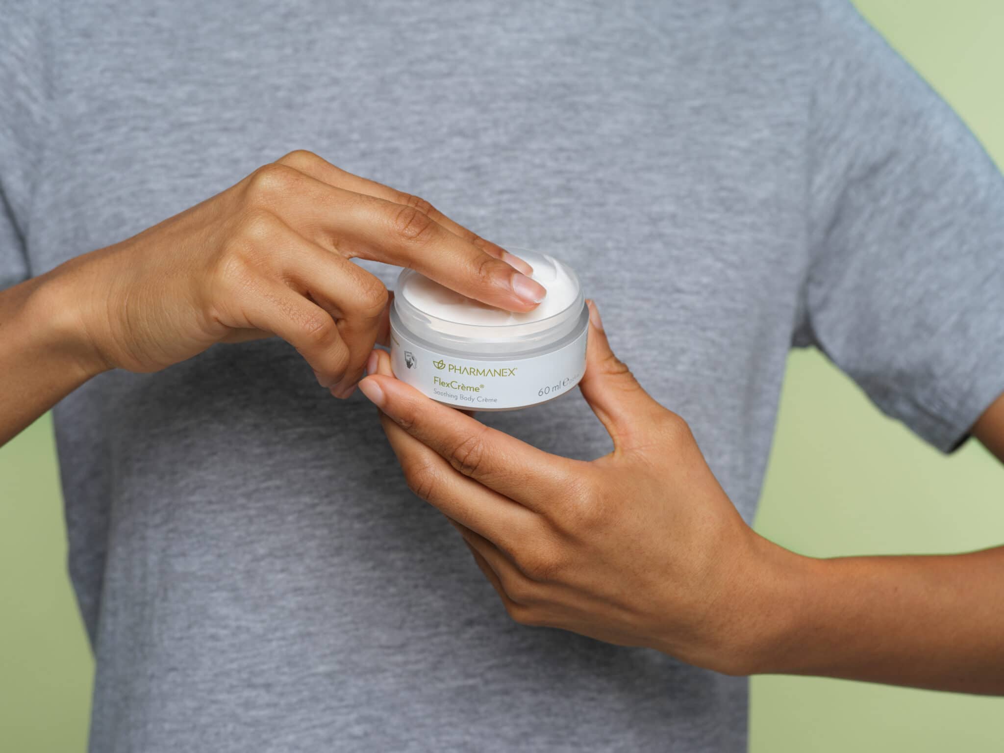 Absorberes hurtigt og nem at påføre.